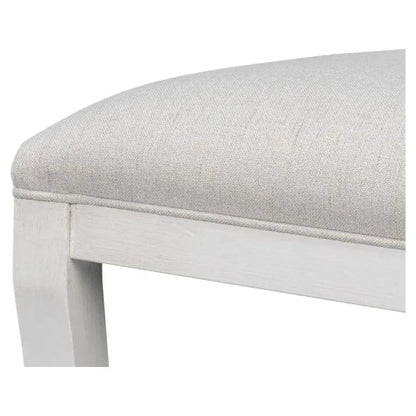 Trophy Wood Cream Armless Side Chair 2PC - LOOMLAN - Sarreid - Accent Chairs