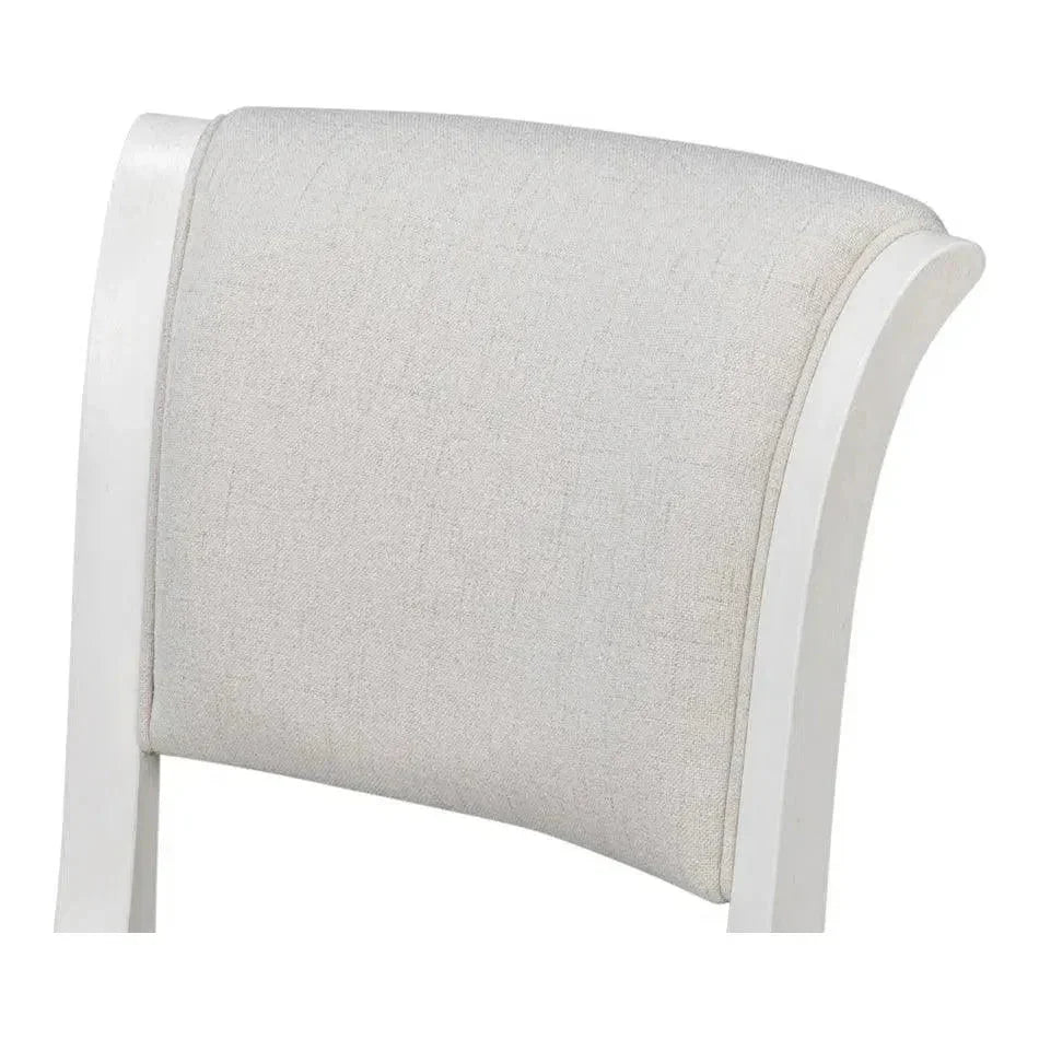 Trophy Wood Cream Armless Side Chair 2PC - LOOMLAN - Sarreid - Accent Chairs