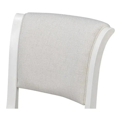 Trophy Wood Cream Armless Side Chair 2PC - LOOMLAN - Sarreid - Accent Chairs