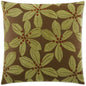 Tropical Leaf Green Throw Pillow With Insert - LOOMLAN - D.V. Kap - Throw Pillows