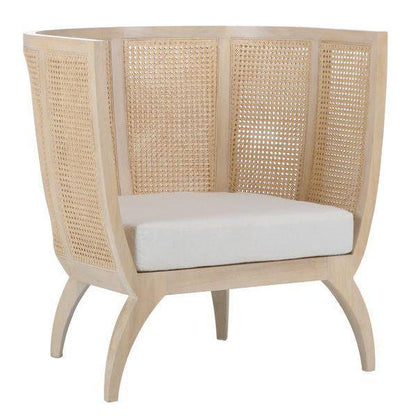 Trudy Wooden Frame Lounge Chair - LOOMLAN - Wildwood - Accent Chairs
