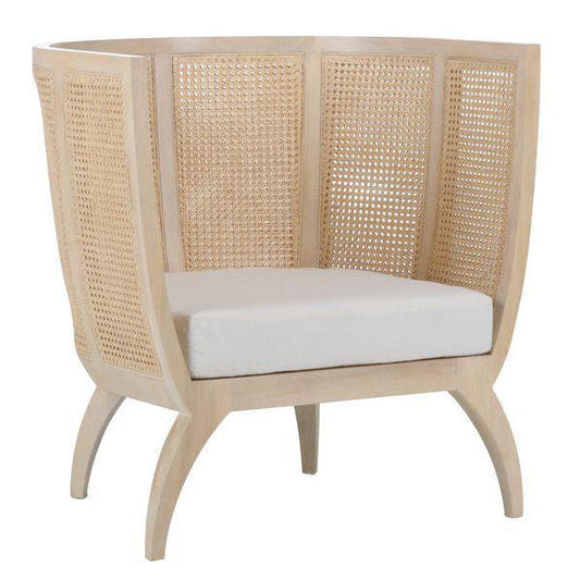 Trudy Wooden Frame Lounge Chair - LOOMLAN - Wildwood - Accent Chairs