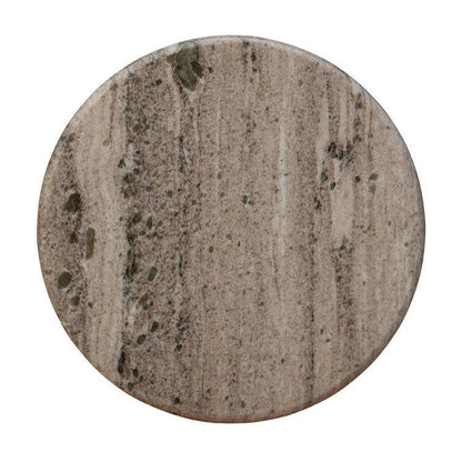 Trumpet Martini Marble Topped Round Table - LOOMLAN - Furniture Classics - Side Tables