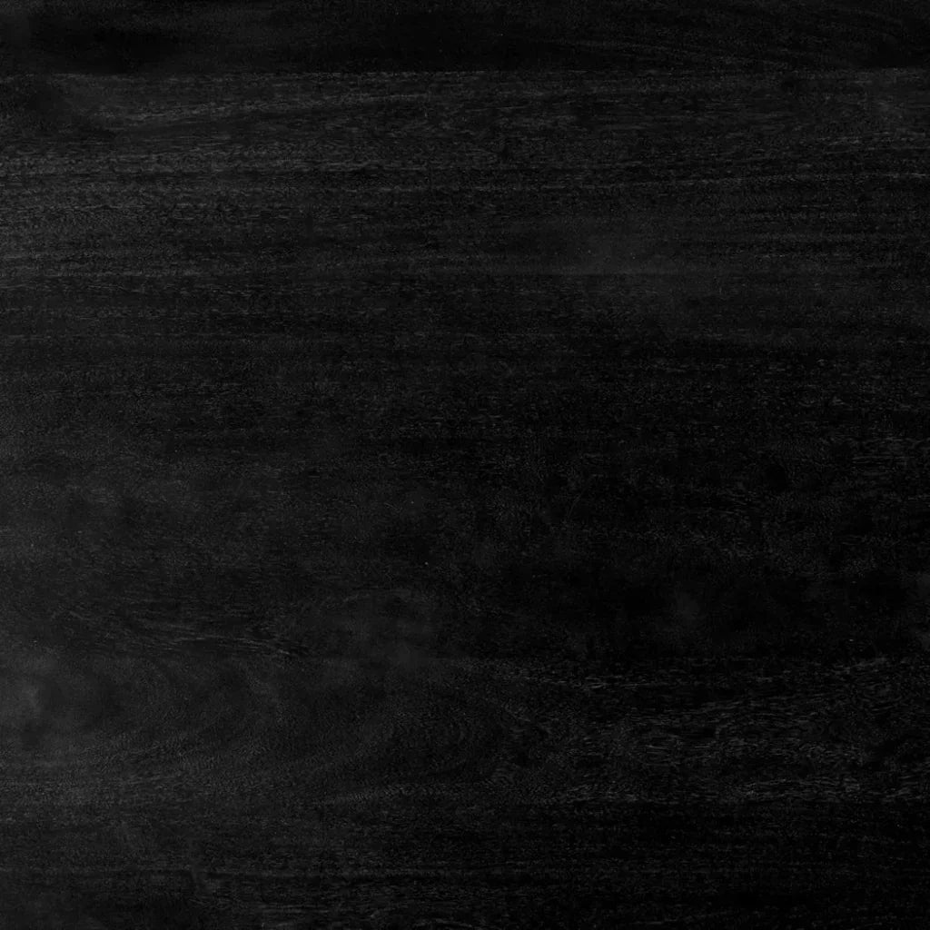 Trung Wood Black Rectangular Side Table - LOOMLAN - Zuo Modern - Side Tables