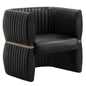 Tryor Leather Lounge Chair - LOOMLAN - SUNPAN - Club Chairs