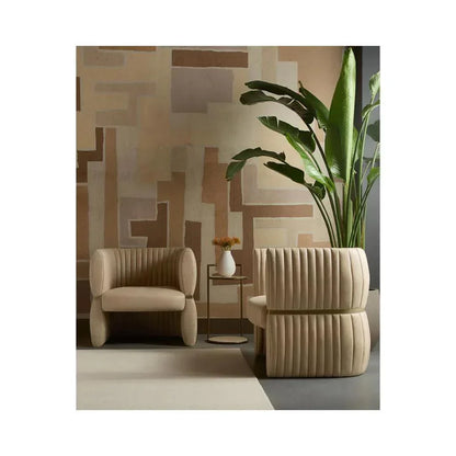 Tryor Leather Lounge Chair - LOOMLAN - SUNPAN - Club Chairs