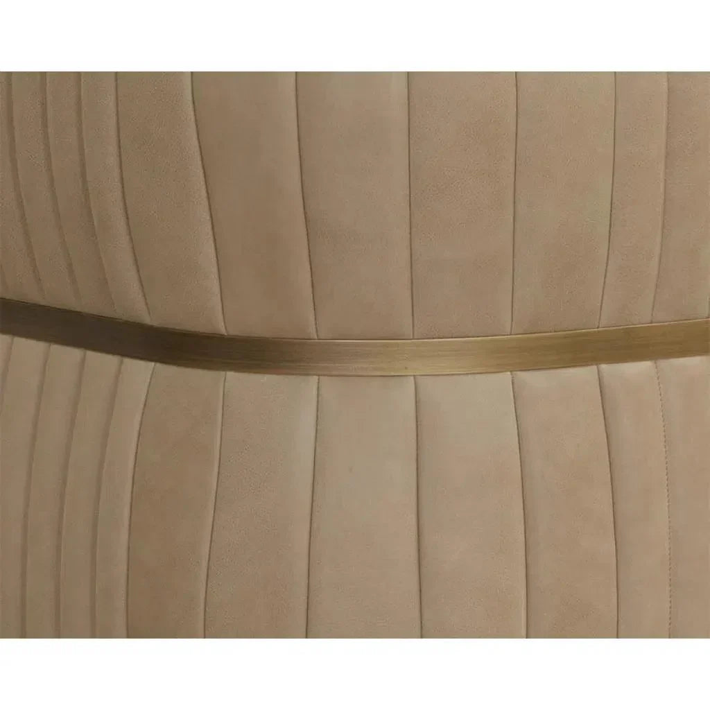 Tryor Leather Lounge Chair - LOOMLAN - SUNPAN - Club Chairs