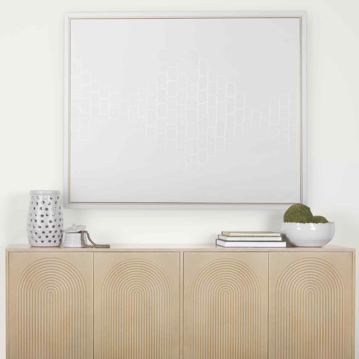 Tucker Four Doors Wood Sideboard