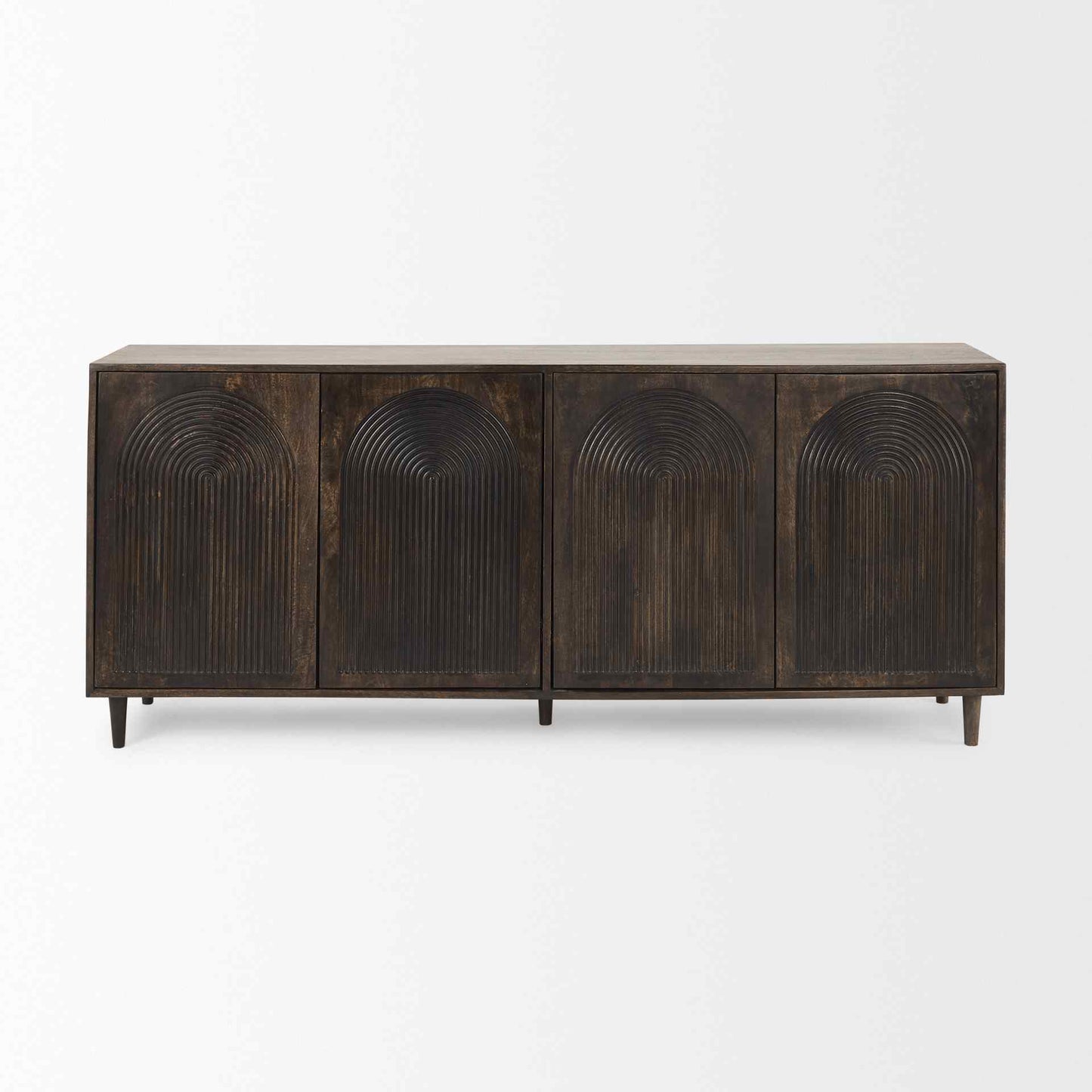 Tucker Four Doors Wood Sideboard