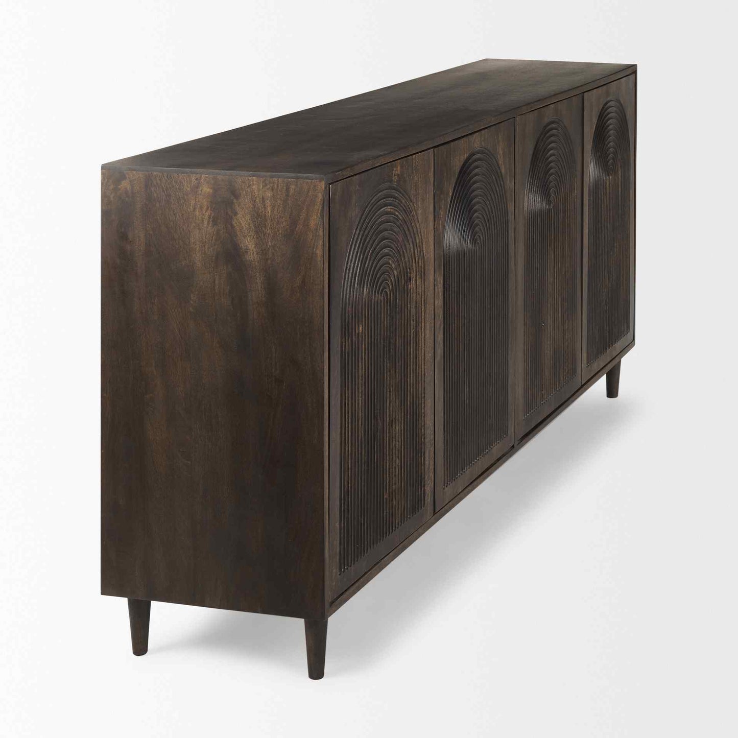 Tucker Four Doors Wood Sideboard