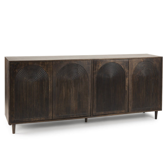 Tucker Four Doors Wood Sideboard