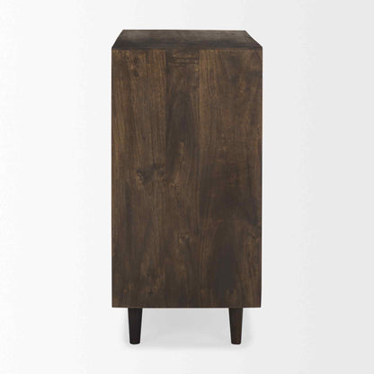 Tucker Two Doors Wood Cabinet
