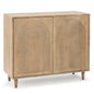 Tucker Two Doors Wood Cabinet