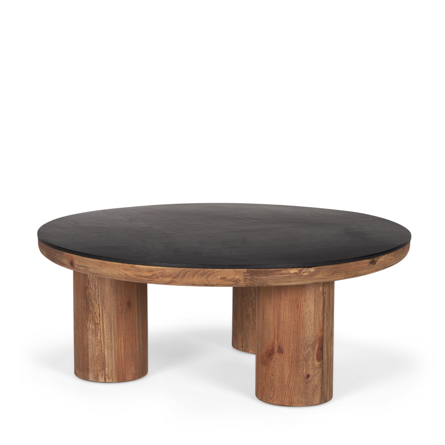 Tucson Natural Wooden Round Coffee Table