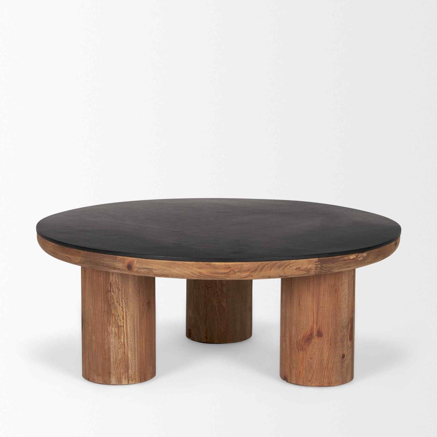 Tucson Natural Wooden Round Coffee Table