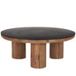 Tucson Natural Wooden Round Coffee Table