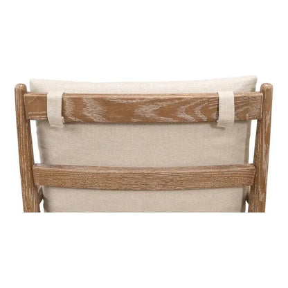 Tugen Cream Dining Armchair - LOOMLAN - Sarreid - Accent Chairs