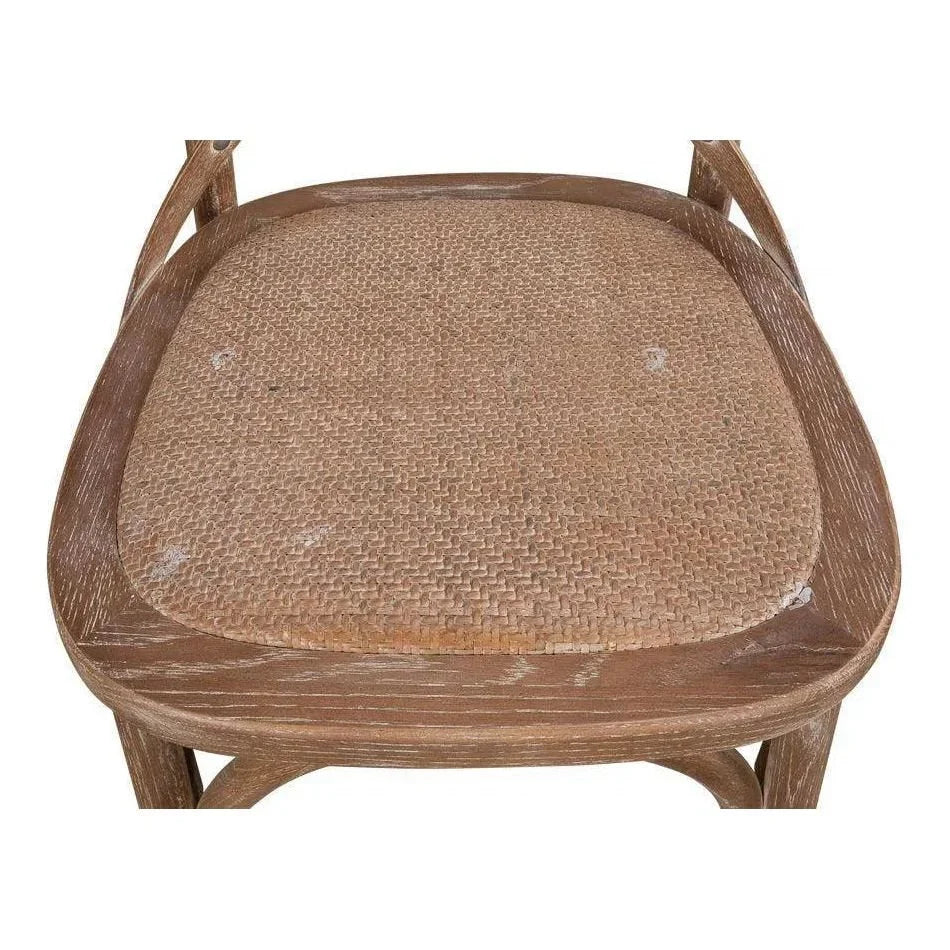 Tuileries Wood d Armless Dining Chair 2PC - LOOMLAN - Sarreid - Dining Chairs