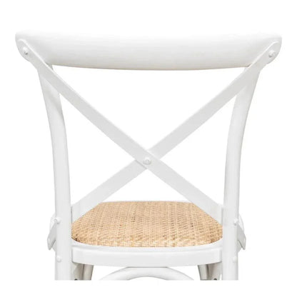 Tuileries Wood d Armless Dining Chair 2PC - LOOMLAN - Sarreid - Dining Chairs