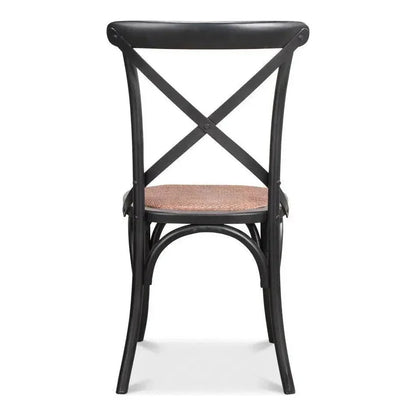 Tuileries Wood d Armless Dining Chair 2PC - LOOMLAN - Sarreid - Dining Chairs