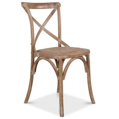 Tuileries Wood d Armless Dining Chair 2PC - LOOMLAN - Sarreid - Dining Chairs