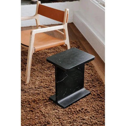Tullia Marble Rectangular Accent Table - LOOMLAN - Moe's Home - Side Tables