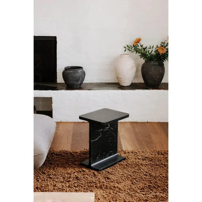 Tullia Marble Rectangular Accent Table - LOOMLAN - Moe's Home - Side Tables
