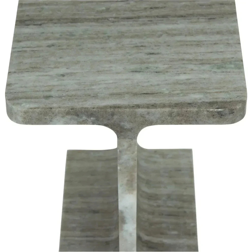 Tullia Marble Rectangular Accent Table - LOOMLAN - Moe's Home - Side Tables