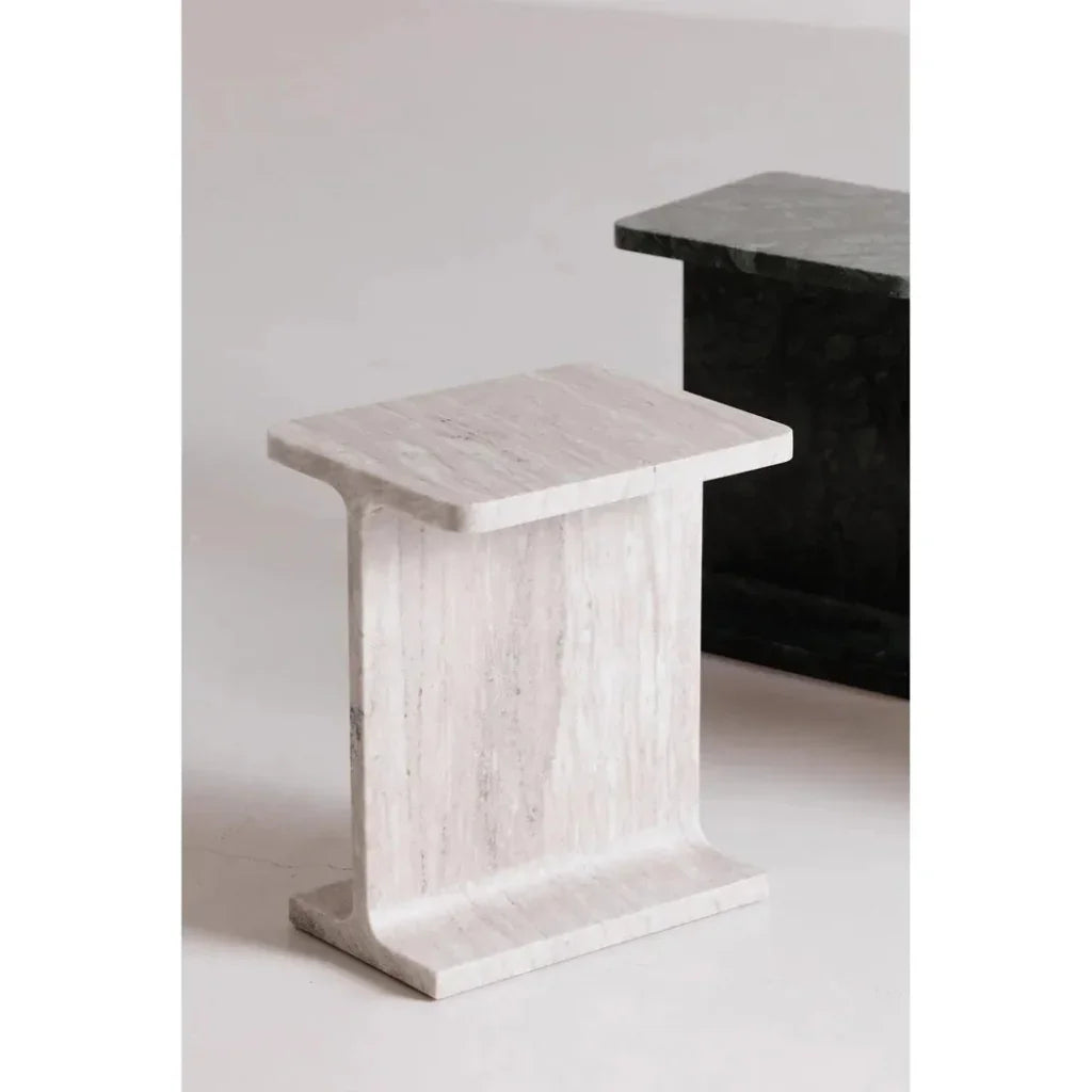 Tullia Marble Rectangular Accent Table - LOOMLAN - Moe's Home - Side Tables