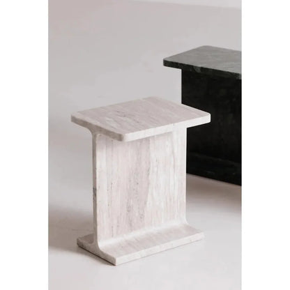 Tullia Marble Rectangular Accent Table - LOOMLAN - Moe's Home - Side Tables