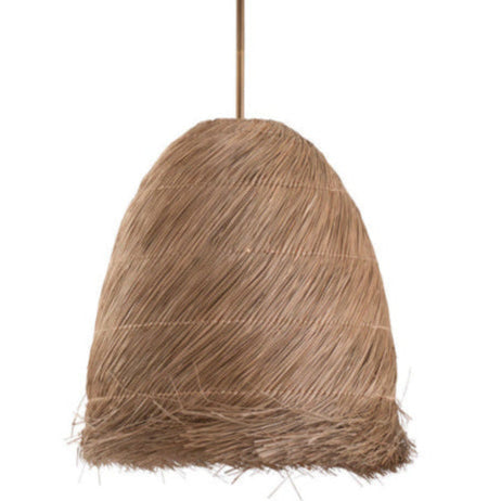 Tulum Handwoven Grass Shade Pendant