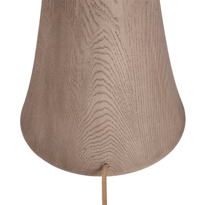 Tulum Sculptural Wood Base Floor Lamp-Floor Lamps-Wildwood-LOOMLAN