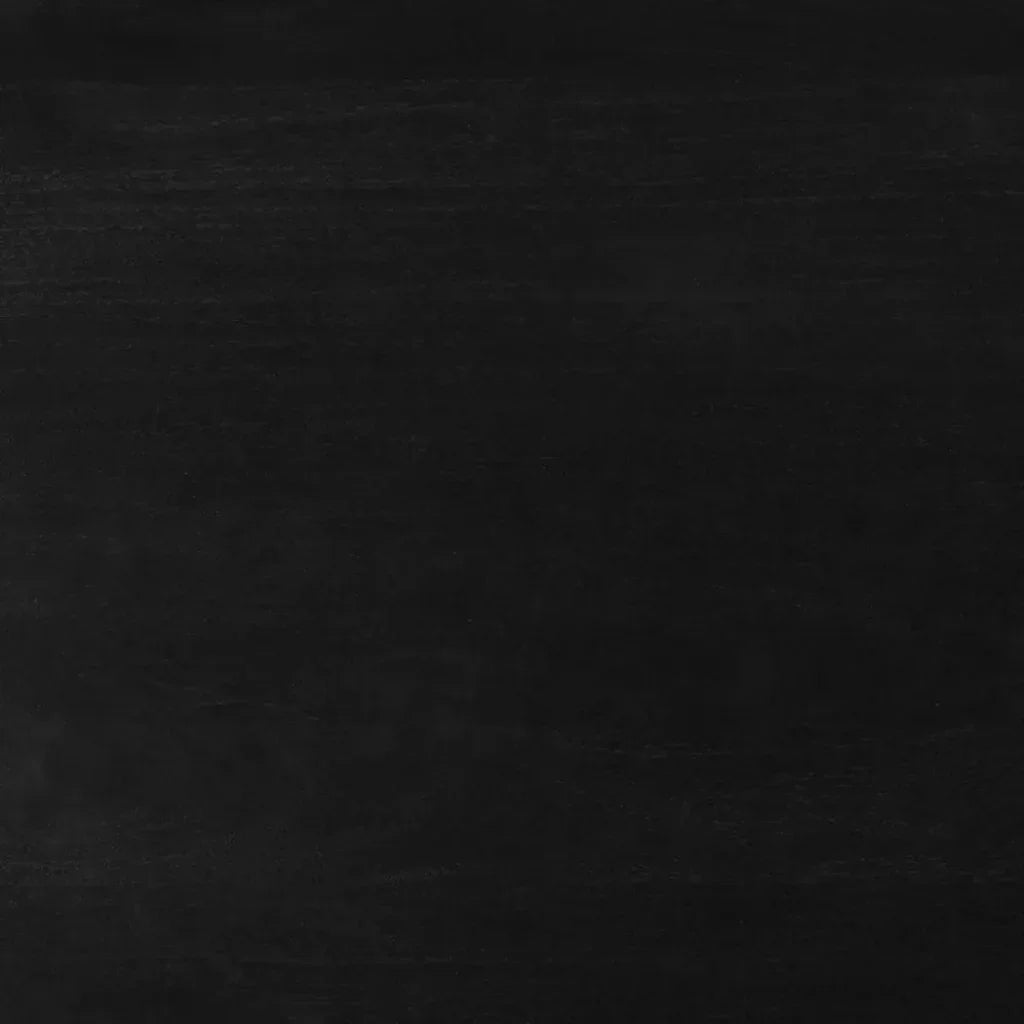 Tume Wood Black Round Side Table - LOOMLAN - Zuo Modern - Side Tables