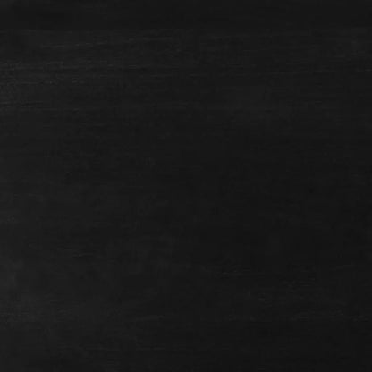 Tume Wood Black Round Side Table - LOOMLAN - Zuo Modern - Side Tables