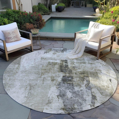 Tundra Brown Washable Indoor-Outdoor Rug-Outdoor Rugs-LOOMLAN Rugs-LOOMLAN