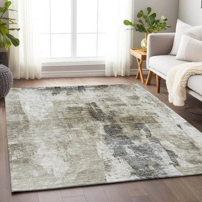 Tundra Brown Washable Indoor-Outdoor Rug-Outdoor Rugs-LOOMLAN Rugs-LOOMLAN