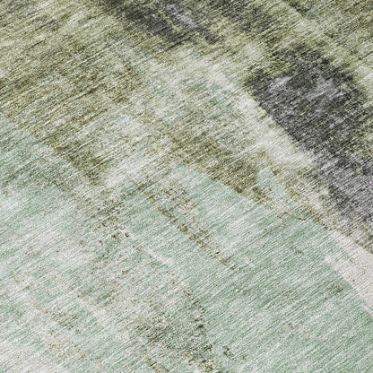 Tundra Green Washable Indoor-Outdoor Rug-Outdoor Rugs-LOOMLAN Rugs-LOOMLAN