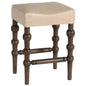 Tunisia Barstool Smoke Leather - LOOMLAN - Peninsula Home - Bar Stools
