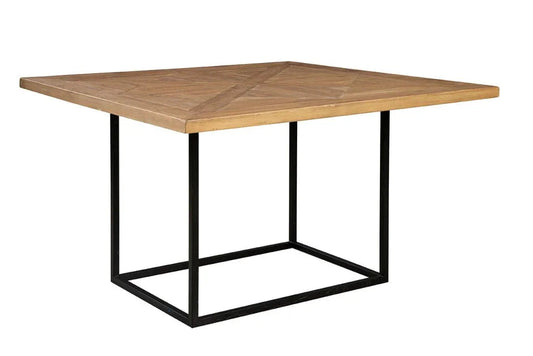 Turners Wooden Square Dining Table-Dining Tables-Furniture Classics-LOOMLAN
