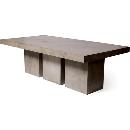 Tuscan Dining Table - Slate Grey Outdoor Dining Table-Outdoor Dining Tables-Seasonal Living-LOOMLAN