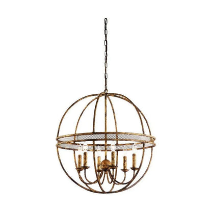 Tuscan Gold Italian Craftsmanship Chandelier - LOOMLAN - Chelsea House - Chandeliers