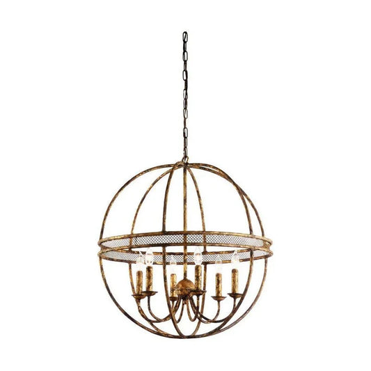 Tuscan Gold Italian Craftsmanship Chandelier - LOOMLAN - Chelsea House - Chandeliers