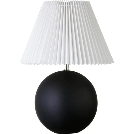 Tuve Polyresin Black Table Lamp - LOOMLAN - Moe's Home - Table Lamps