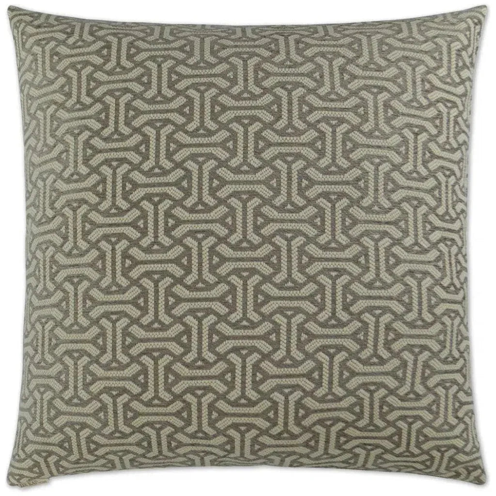 Twist & Shout Mink Grey Throw Pillow Insert - LOOMLAN - D.V. Kap - Throw Pillows