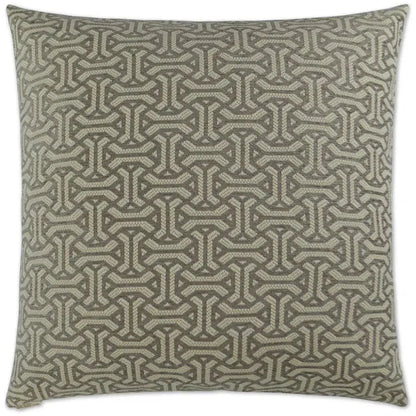Twist & Shout Mink Grey Throw Pillow Insert - LOOMLAN - D.V. Kap - Throw Pillows