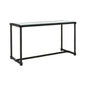 Twisted Cast Iron Framed Black Console Table - LOOMLAN - Chelsea House - Console Tables