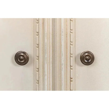 2 Door Sideboard Bright Lime White - LOOMLAN - Sarreid - Sideboards