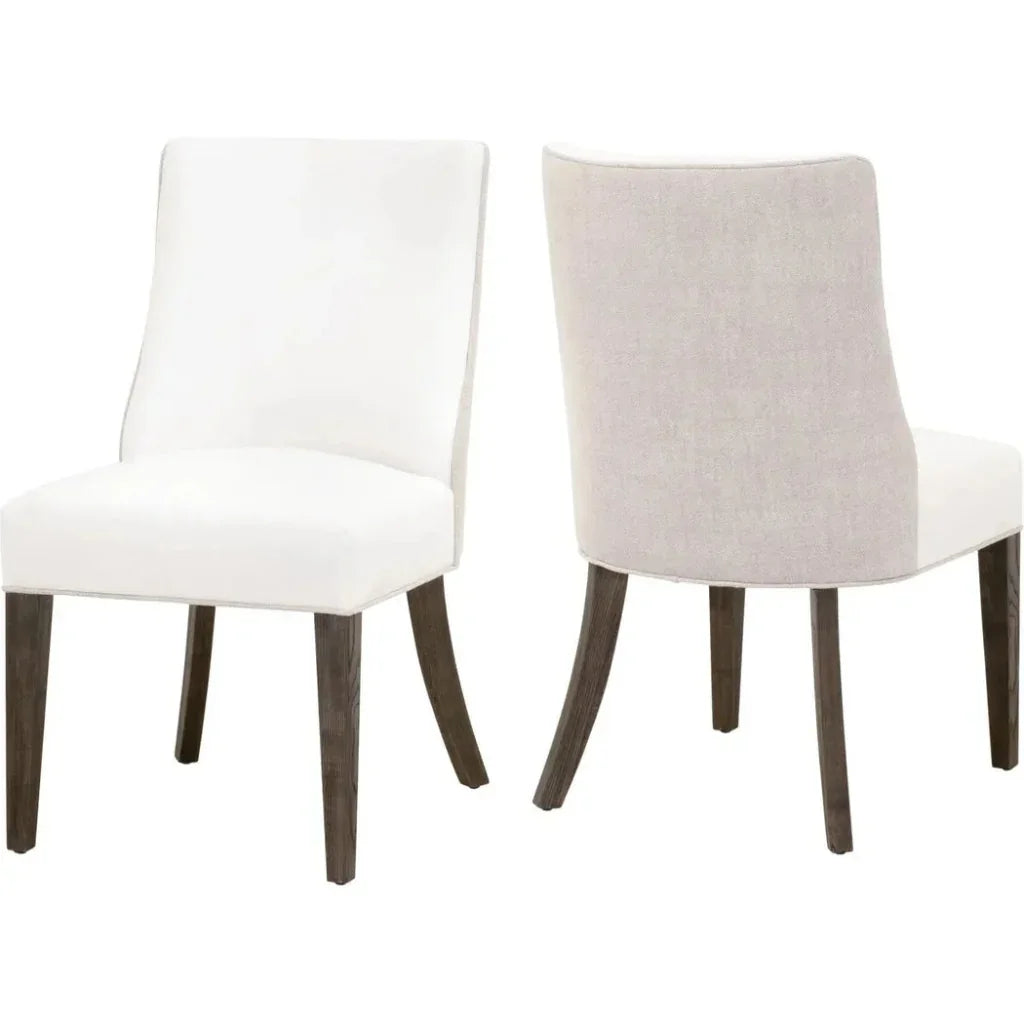 Two Tone Performance Duet Dining Chairs 2PC - LOOMLAN - Essentials For Living - Dining Chairs