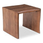 Tyrell Natural Solid Acacia Wood Side Table - LOOMLAN - Moe's Home - Side Tables