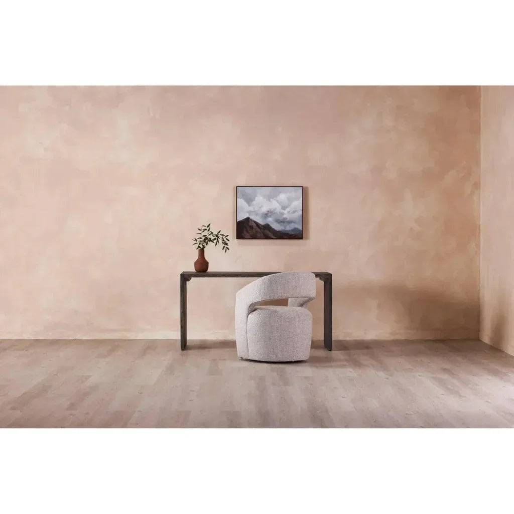 Tyrell Wood Desk-Home Office Desks-Moe's Home-LOOMLAN